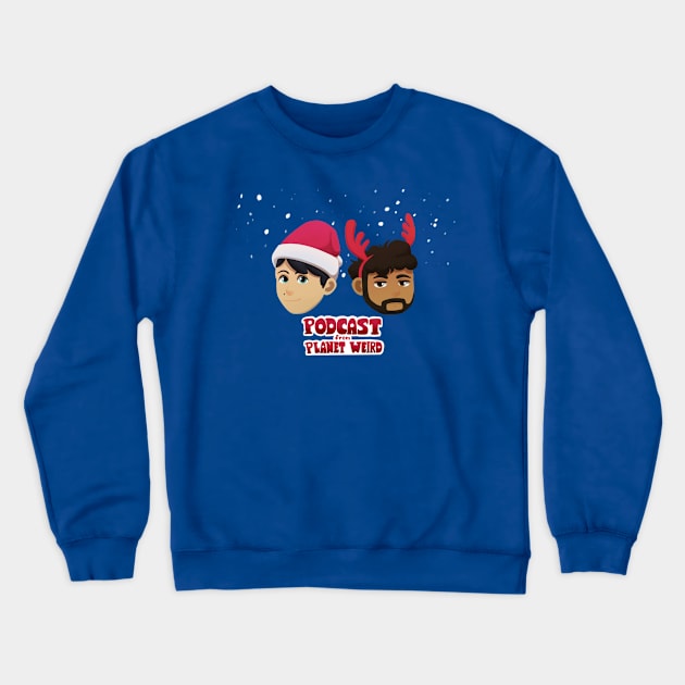 Happy Holidays Crewneck Sweatshirt by PlanetWeirdPod